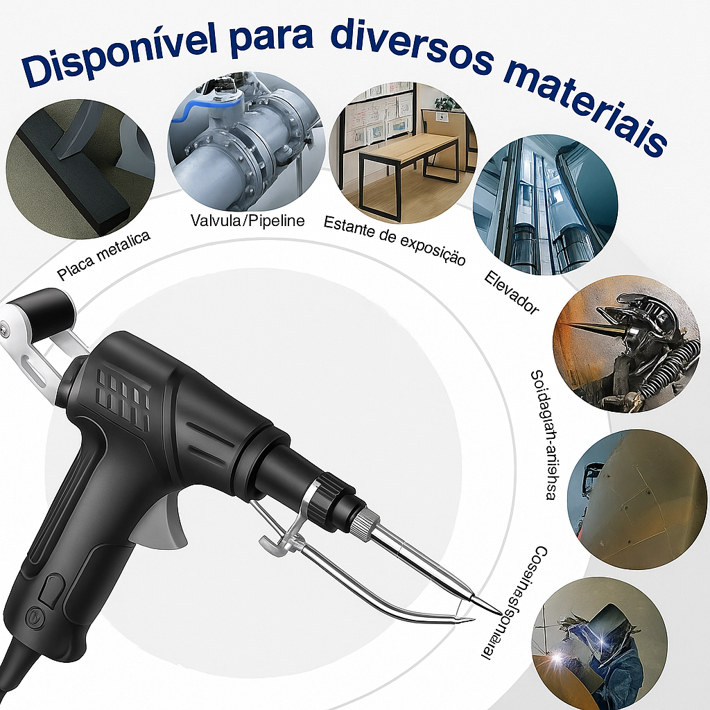 Pistola de Soldagem Elétrica