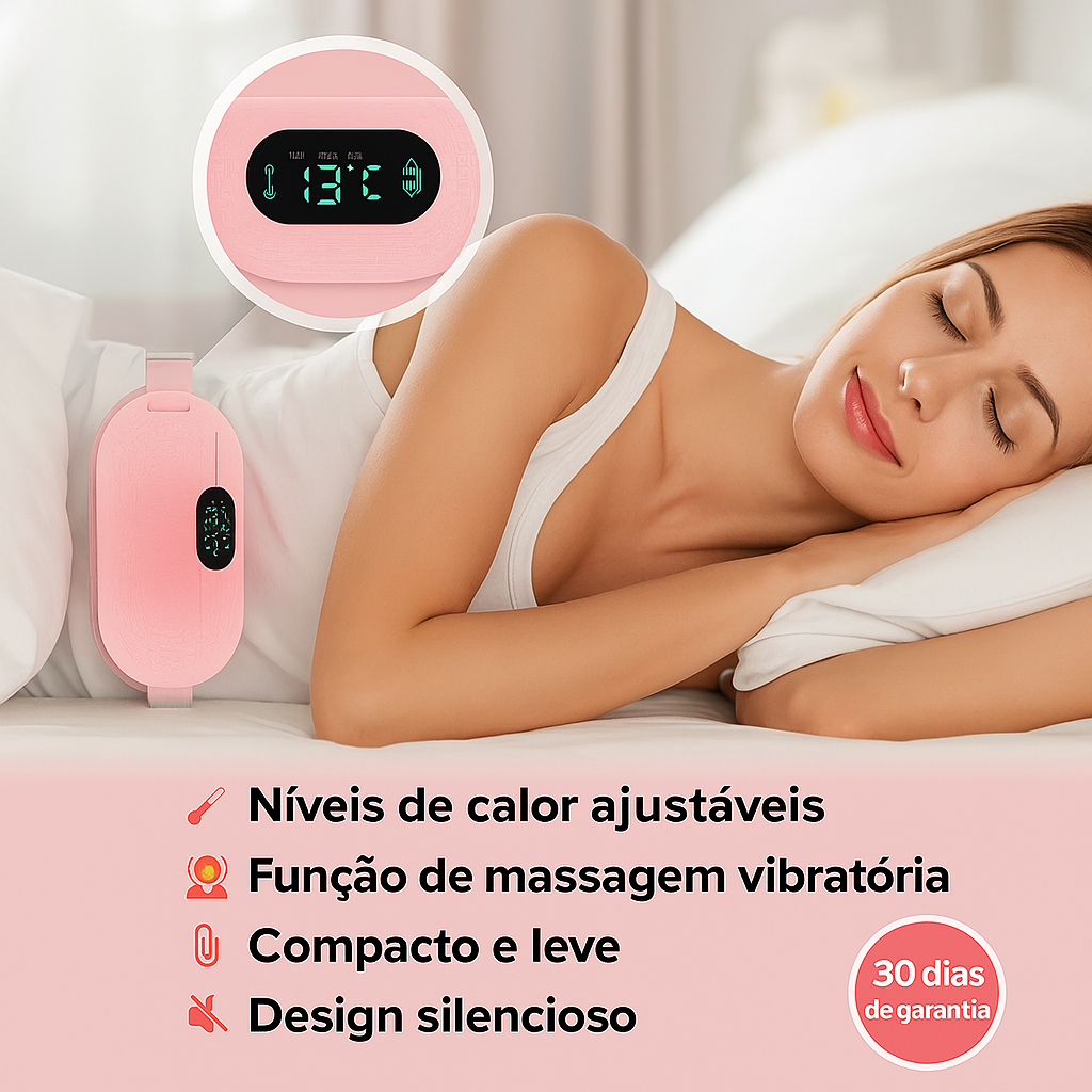 AbraçoTérmico – Alívio Quente e Portátil para Cólicas Menstruais
