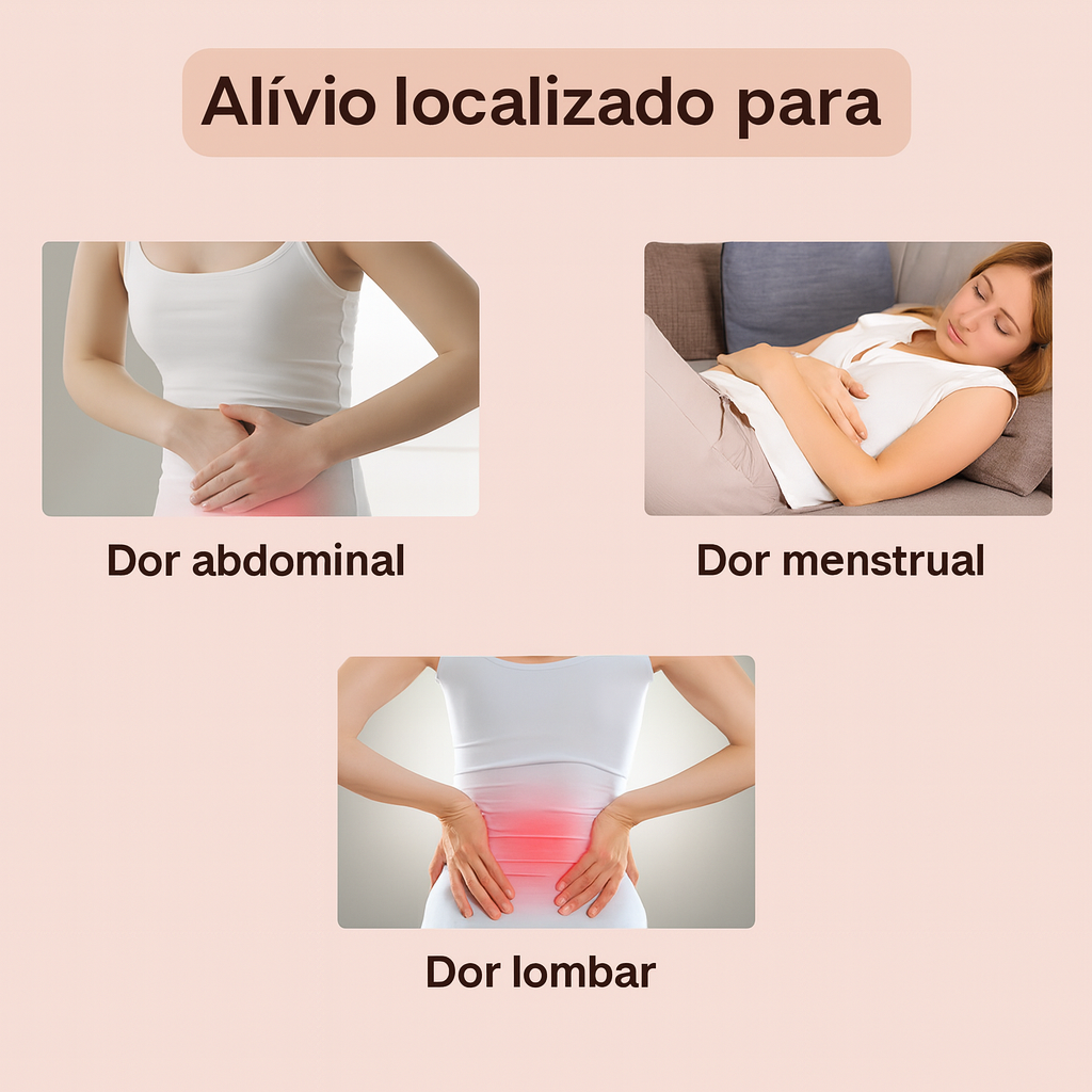 AbraçoTérmico – Alívio Quente e Portátil para Cólicas Menstruais