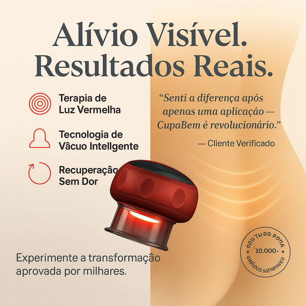 CupaBem – Alívio Instantâneo e Portátil Onde Você Estiver