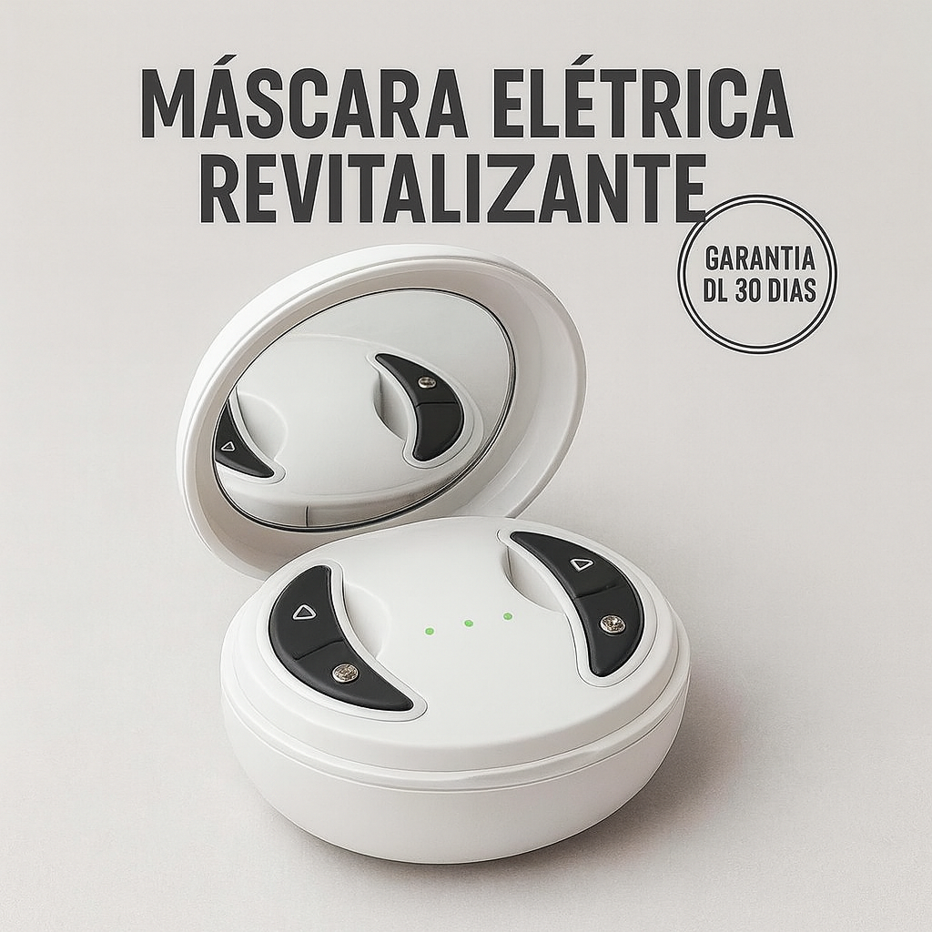 Olhar Radiante – Máscara Elétrica Rejuvenescedora para os Olhos