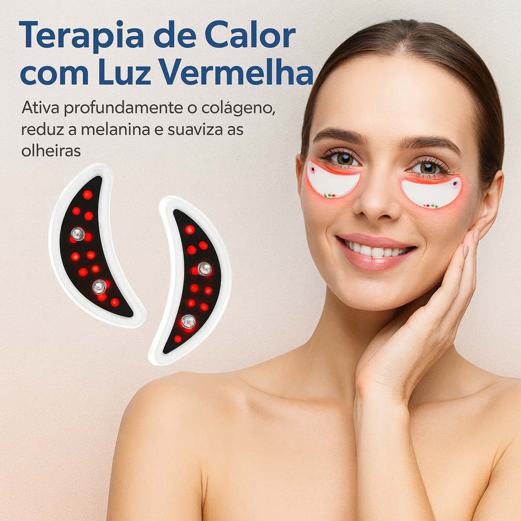 Olhar Radiante – Máscara Elétrica Rejuvenescedora para os Olhos
