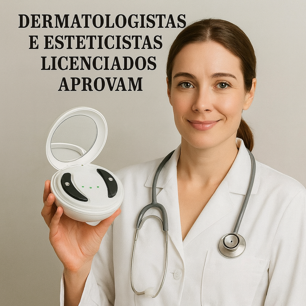 Olhar Radiante – Máscara Elétrica Rejuvenescedora para os Olhos