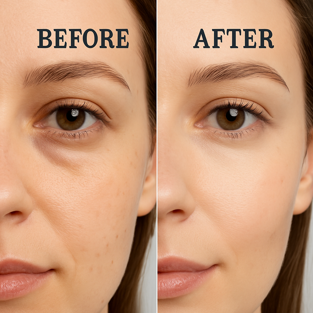 Olhar Radiante – Máscara Elétrica Rejuvenescedora para os Olhos