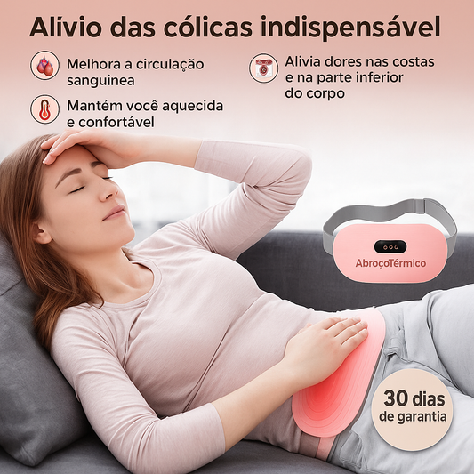 AbraçoTérmico – Alívio Quente e Portátil para Cólicas Menstruais